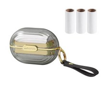 롤스크린블라인드 손쉬운설치 휴대용 찢을 수 있는 롤 종, Gray