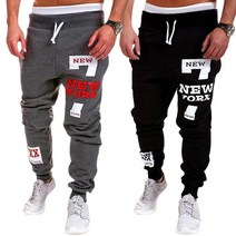 장바9니 뉴욕 조거트레이닝 츄리닝바지 블랙 그레이