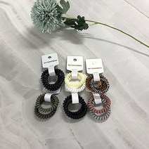 (균일가1000)전화선헤어끈1000(1P)(색상랜덤) (ABM도매콜), 상세페이지 참조