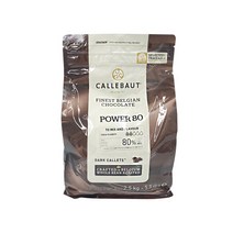 깔리바우트 다크 파워 80 초콜릿 2.5kg 칼레 벨기에