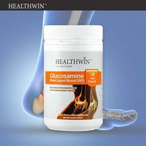 헬스윈 글루코사민 초록입홍합 5000mg 180캡슐, 1개, 1개