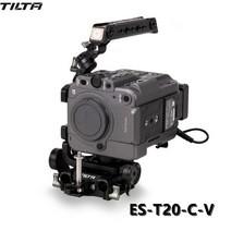 재고 있음 TILTA FX6 ES-T20-B Sony FX6 수직 장착 용 고급 카메라 케이지 키트는 마모 및 액세서리를 최소, ES-T20-C-V, 1개