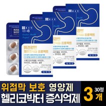 헬리코박터균 증식 억제 위무력증 스페인 감초추출물 함유 위장 건강에좋은 영양제 약 위점막보호제 효능 추천, 30정 3개