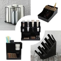 카페 테이크아웃 컵 디스펜서 모음 종이컵 홀더, 선택7-식기분류통2구