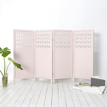 미니 가림막 셀프인테리어 가벽 낮은 파티션 4단, 화이트