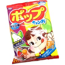 후지야 페코 팝캔디, 126g, 6개