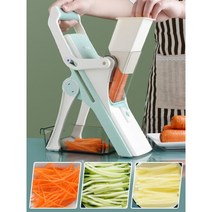 만능 고기 야채 감자 채소 대패 감자채 절단기 슬라이서 레몬 토마토 편칼 채칼 가정용 오토, 베이직-블루