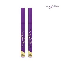 메이시크 매직 픽스 핑거팁 아이브로우 틴트 / 다크 브라운 / 라이트 브라운 / 눈썹 가이드, 1개, 다크 브라운 + 라이트 브라운