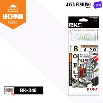 백경 어피낚시 카드채비 BK-346 고등어 메가리 자바낚시, 백경 어피 7호-본선4호-지선2.0호