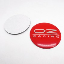 휠캡스티커 4pcs 56mm OZ 레이싱 카 휠 센터 캡 허브 엠블럼 자동 링 Dusproof 데칼 커버, 07 G