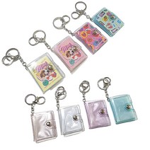 펄투명 미니 포켓 앨범 키링 열쇠고리 사진 콜북 학생 어린이날 단체 선물, 미니앨범키링(블루