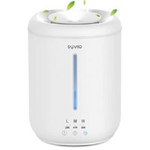 Syvio 대형 가습기 2.8L 스마트습도 센서, 2.8L 가습기