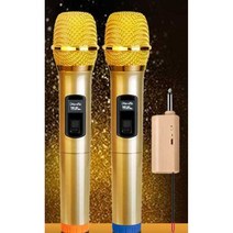 아이돌 커스텀 마이크 화려한 도색 골드 노래방