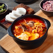팔도맛집 강릉 해물짬뽕순두부 3인분 밀키트 해물모둠 야채 포함 홈파티 캠핑요리