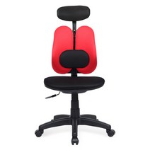 허리보호 의자, 엔젤ZC 팔무 요추헤더형:올메쉬-레드