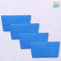 한경희생활과학 듀얼스팀 SIOL-7000 물걸레 청소포 4매 호환품, 4개