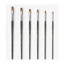 화홍 유화&아크릴 겸용붓 No.827(F) 4호, 단품