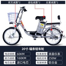 전기 자전거 전동 킥보드 배달 운동 패달 겸용 리튬 배터리 휴대용 남성 여성 알루미늄 합금, 주행160km5