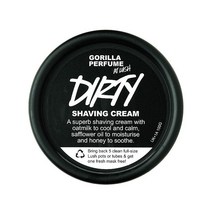 영국 러쉬 더티 쉐이빙 크림 LUSH Dirty Shaving Cream 225g, 1개
