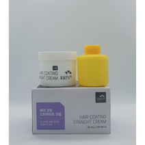 꽃을든남자 헤어코팅 스트레이트 크림 유화타입 1제 110g 2제 100ml