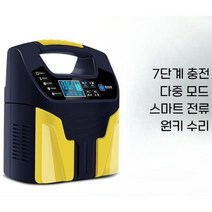 차량용 배터리 점프스타터 재생기 충전기 비상시동기, 12V/24V 고출력 고급형 2세대