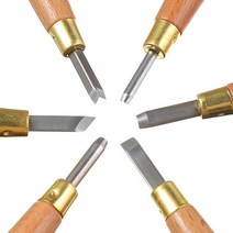 우드 카빙 키트 나무 조각 필링 목공 끌 커터 손 딱따구리 DIY 수공구 핫 세트 6PCs/세트, 한개옵션0