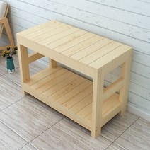2자 3자 원목 어항 축양장 수조 선반 어항받침대 수족관 다이 어항다이 홈, 60 x45 x 70 로그