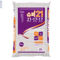 슈퍼21복합비료 20kg 제2종 고성분비료 21-17-17, 2개(40kg)