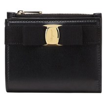 [페라가모] 23SS 바라 보우 컴팩트 코인 반지갑 22-E009 0734500