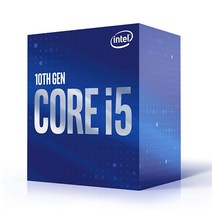 인텔 코어 i5-10400 데스크톱 프로세서 6코어 최대 4.3GHz LGA1200 BX8070110400 101183