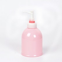 [화장품용기] 플-연핑크 디스펜서 용기 200ml (다용도 용기), 2개