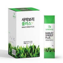 주성 새싹보리 플러스 겨울 새싹보리 분말 가루 수경재배 새싹 뿌리 어린잎 효능 4g x 15포, 60g, 1개