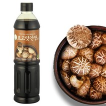 비비푸드 표고버섯 맛간장 900ml 저염 만능간장, 1개