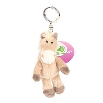 NICI 니키 베이지색 말 10cm 키체인 인형 열쇠고리, z라미마켓z 1