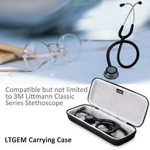 다기능 여행용 가방 3M Littmann Classic III 청진기 5803용 LTGEM EVA 하드 스토리지 케이스 트레블 보스턴 더플백 79