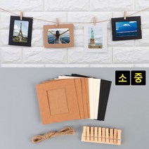 전시관 홍보 아기사진 어린이집 액자 세트 3개 박람회 사진꽂이 전시용 실내 미들 DIY, 소 10P