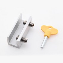 [lesventes] 안심 아빠손 장금장치 베란다안전가드 방충망 창틀고정, 1개