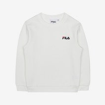 휠라키즈 스몰로고 맨투맨 FK2POC3104X_OWH