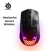 SteelSeries 시리즈 Rival100 Rival310 Rival500 Rival600 Rival710 Aerox3 시리즈 게임용 마우스 프리즘, 05 Aerox3 Wireless, 한개옵션1