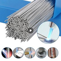 범용 용접봉 구리 알루미늄 인두 스테인리스 스틸 코어 납땜 와이어 전극 파우더 필요 없음, [02] 20PCS 1.6mm
