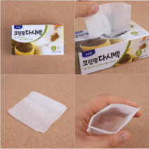 크린랩 크린다시백 국물팩 티백 멸치다시백 육수백 국물백, 사이즈, 대, 대(L)