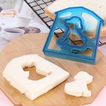 제빵발효기 가정용 식빵 크리 에이 티브 귀여운 별 동물 모양 샌드위치 토스트 빵 금형 쿠키 플라스틱 아, 13 puppy