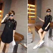 소포라 40대 여자옷 분위기 어깨 4만원대 선물 소매 레이스 우아한 7부 레이스셔츠남방 E-157109