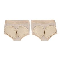 하프 2 개/짝 리듬 발레 드릴 댄스 발 신발 체조 끈 탄성 소프트 솔 액세서리 남여공용, 01 WHITE_04 XL, [01] WHITE