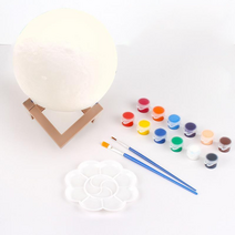 크리스마스 조명 달 무드등 만들기 수유등 취침등 수면등 DIY, 20cm