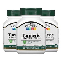 21세기 센트리 21센츄리 Turmeric 투메릭 터메릭 강황 추출물 60베지캡슐 3팩
