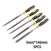 견고한 목각 금속 부속 Deburring 트리밍을 위한 휴대용 목공 손 공구 소형 Rasp 파일 세트 3 × 140MM/4 1, 01 5 in 1 3x140mm