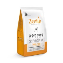 바우와우 제니스 그레인프리 어덜트 스몰브리드 1.2kg 반습식 소프트사료, 양, 1개