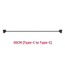 DJI Mavic 3/Air 2/2S Mini2 데이터 케이블 드론 컨트롤 폰 태블릿 커넥터 DJI Pocket 2 IOS Type-C 마이크로 USB 어댑터, 30cm type-c