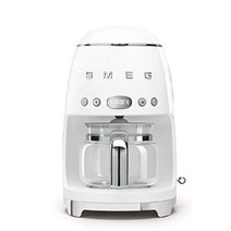 독일제품 SMEG 전자동커피머신 카페 커피 메이커 18/8 스테인리스 Grau, 하얀색